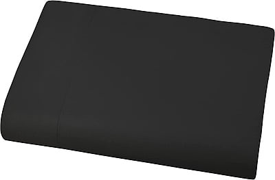 Bedsheet Glace Cotton 300 TC - Plain - Black