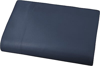 Bedsheet Glace Cotton 300 TC - Plain - Navy Blue