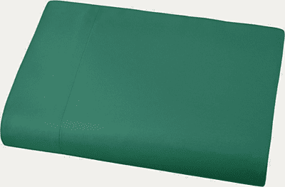 Bedsheet Glace Cotton 300 TC - Plain - Emerald Green