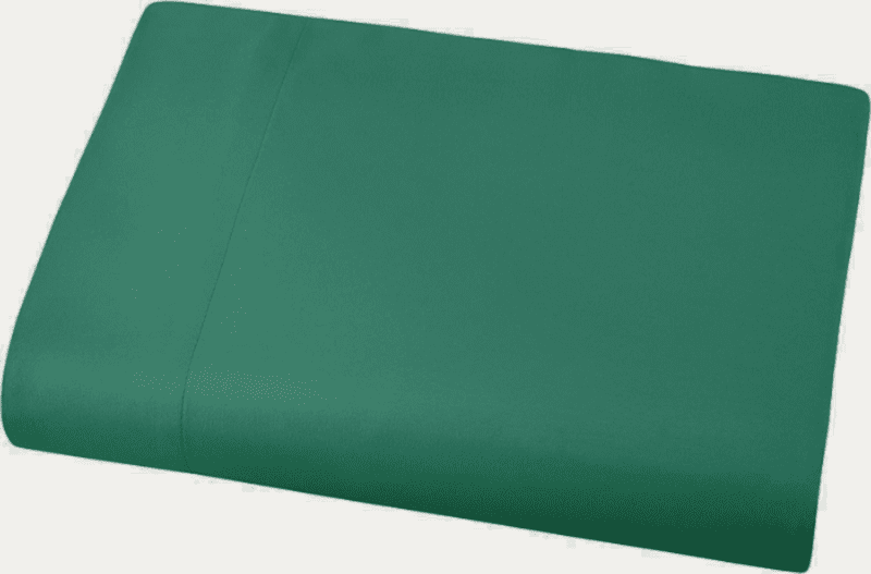 Bedsheet Glace Cotton 300 TC - Plain - Emerald Green Bedsheet Glace Cotton 300 TC - Plain - Emerald Green
