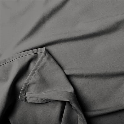 Bedsheet Glace Cotton 300 TC - Plain - Steel Grey Bedsheet Glace Cotton 300 TC - Plain - Steel Grey