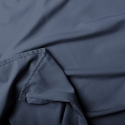 Pillow Cover Non-Framed Glace Cotton 300 TC - Plain - Navy Blue Pillow Cover Non-Framed Glace Cotton 300 TC - Plain - Navy Blue
