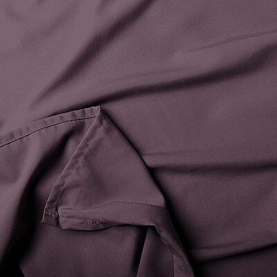 Pillow Cover Non-Framed Glace Cotton 300 TC - Plain - Wine Pillow Cover Non-Framed Glace Cotton 300 TC - Plain - Wine
