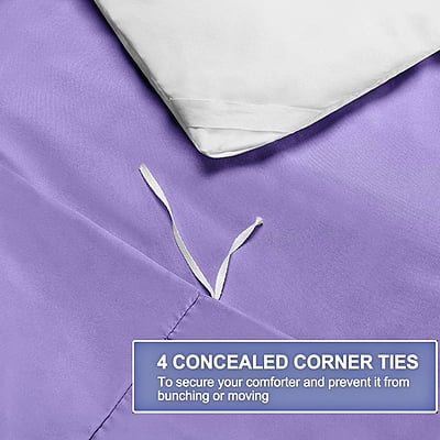 Duvet / Comforter Cover Microfiber 300 TC Plain Ultra soft - Lavender Duvet / Comforter Cover Microfiber 300 TC Plain Ultra soft - Lavender