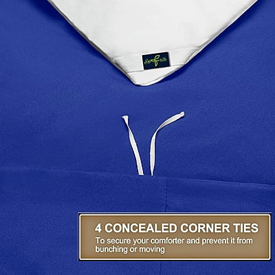 Duvet / Comforter Cover Microfiber 300 TC Plain Ultra soft - Royal Blue Duvet / Comforter Cover Microfiber 300 TC Plain Ultra soft - Royal Blue