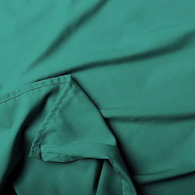 Bedsheet Glace Cotton 300 TC - Plain - Emerald Green Bedsheet Glace Cotton 300 TC - Plain - Emerald Green