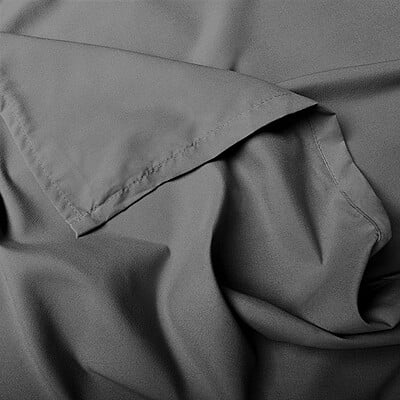 Bedsheet Glace Cotton 300 TC - Plain - Steel Grey Bedsheet Glace Cotton 300 TC - Plain - Steel Grey