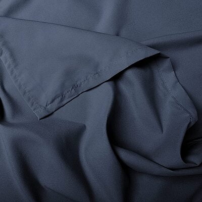 Bedsheet Glace Cotton 300 TC - Plain - Navy Blue Bedsheet Glace Cotton 300 TC - Plain - Navy Blue