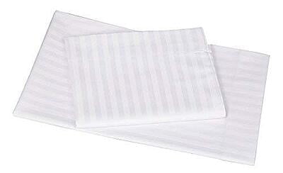 Pillow Cover Without Framed Glace Cotton 300 TC - Striped - White