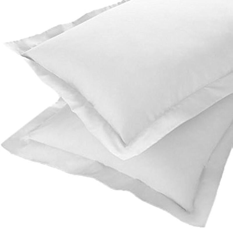 Pillow Cover Framed 100% Cotton 20S - 120 TC - Plain - White Pillow Cover Framed 100% Cotton 20S - 120 TC - Plain - White