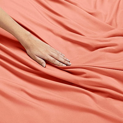 Duvet / Comforter Cover Microfiber 300 TC Plain Ultra soft - Peach Duvet / Comforter Cover Microfiber 300 TC Plain Ultra soft - Peach