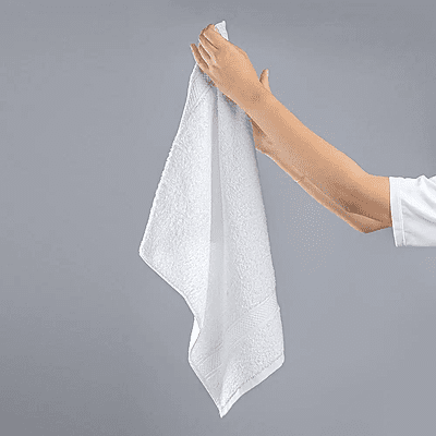 Hand Towel - Divine - White