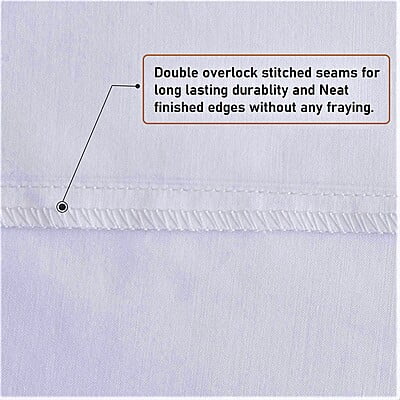 Duvet / Comforter / Raji Cover Glace Cotton 300 TC - Striped - White