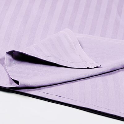 Duvet / Comforter Cover Glace Cotton 300 TC - Striped - Lavender Duvet / Comforter Cover Glace Cotton 300 TC - Striped - Lavender