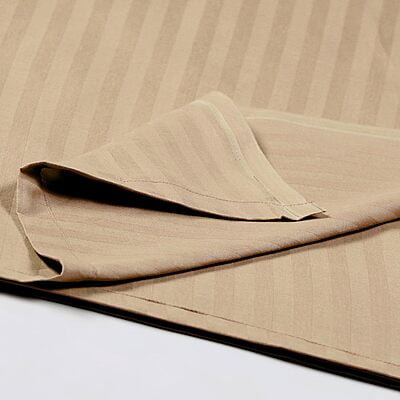 Pillow Cover Framed Glace Cotton 300 TC - Striped - Sand Beige Pillow Cover Framed Glace Cotton 300 TC - Striped - Sand Beige
