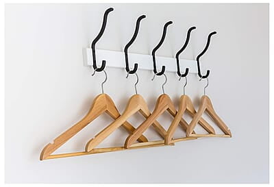 Wooden Cloth Hanger - Pack of 6 Wooden Cloth Hanger - Pack of 6