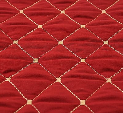 Bed Runner with Cushion Cover - Maroon (Regular) Bed Runner with Cushion Cover - Maroon (Regular)