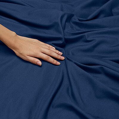 Duvet / Comforter Cover Microfiber 300 TC Plain Ultra soft - Navy Blue Duvet / Comforter Cover Microfiber 300 TC Plain Ultra soft - Navy Blue