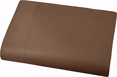 Pillow Cover Non-Framed Glace Cotton 300 TC - Plain - Brown