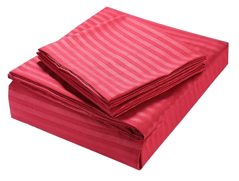 Pillow Cover Non-Framed Glace Cotton 300 TC - Striped - Bubble Gum Pink Pillow Cover Non-Framed Glace Cotton 300 TC - Striped - Bubble Gum Pink