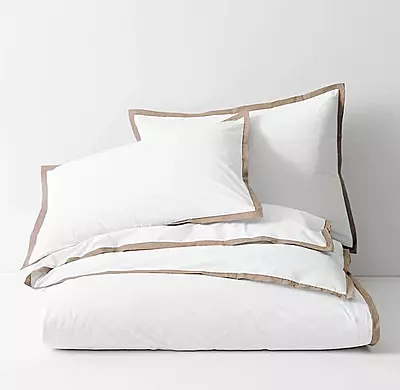 Sofrito Dohar / Summer Blanket - Highly Breathable 100% Natural Cotton Percale Finish - White Sofrito Dohar / Summer Blanket - Highly Breathable 100% Natural Cotton Percale Finish - White
