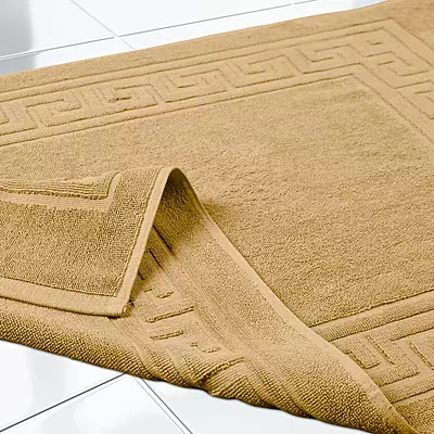 Bath Mat - Regular - 80% Cotton 20% Polyester - Beige Bath Mat - Regular - 80% Cotton 20% Polyester - Beige
