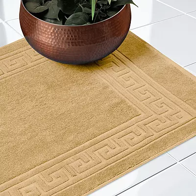 Bath Mat - Regular - 80% Cotton 20% Polyester - Beige Bath Mat - Regular - 80% Cotton 20% Polyester - Beige