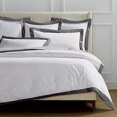 Sofrito Dohar / Summer Blanket - Highly Breathable 100% Natural Cotton Percale Finish - White